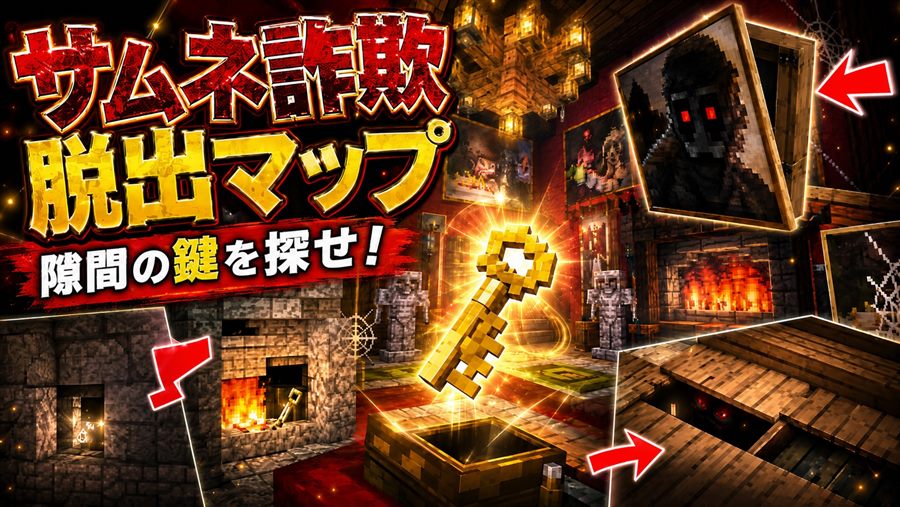 サムネ詐欺脱出マップのサムネイル